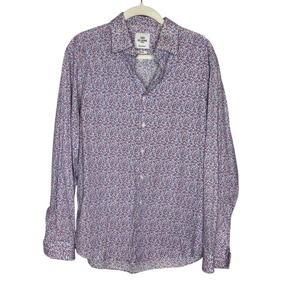 Ben Sherman Floral Print Long Sleeve Shirt - Picture 1 of 9